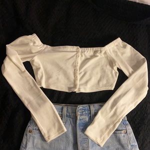 Emory Park long sleeve crop top